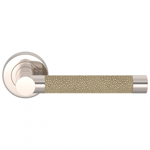 Turnstyle Design Door handle - Sand / Satin nickel - Model P1019