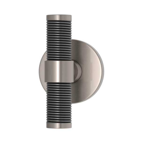T-bar door pull - Satin nickel / Alupewt Amalfine - Model B2025