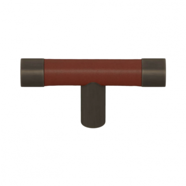 Turnstyle Design T-bar - Chestnut leather / Vintage patina - Model R1198