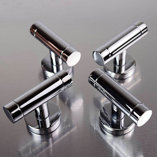 T-bar - Mbelgreb - Blank krom - Model S1003