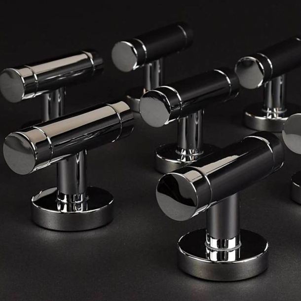 T-bar - Mbelgreb - Blank krom - Model S1003