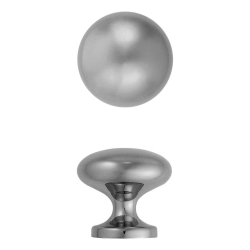 Centre door knob, Model 181-70, Chrome - 73 mm