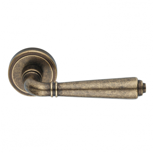 Door handle H1037 Teseo, Interior, Antique brass