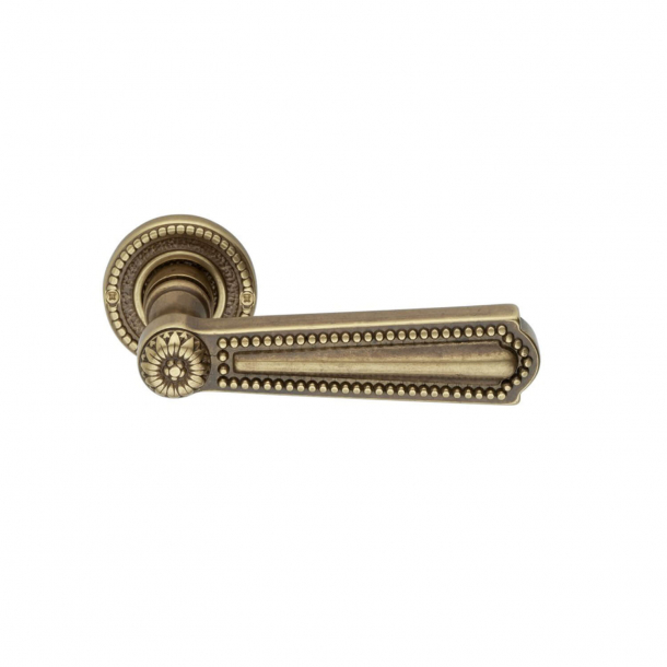 Door handle H123 Luigi XVI, Interior, Antique Brass