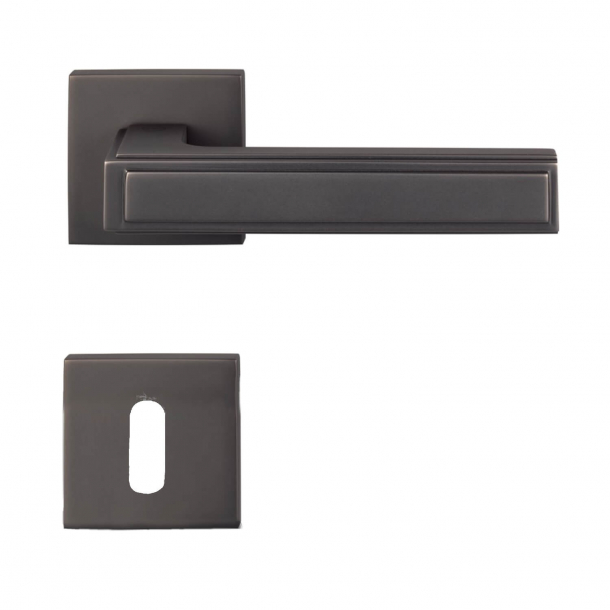 Door handle H1056 Quadra, Interior, Nickel black