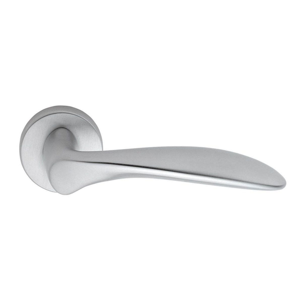 Door Handle H1016 Nabucco Interior Satin Chrome Chrome And Nickel Door Handles Villahus