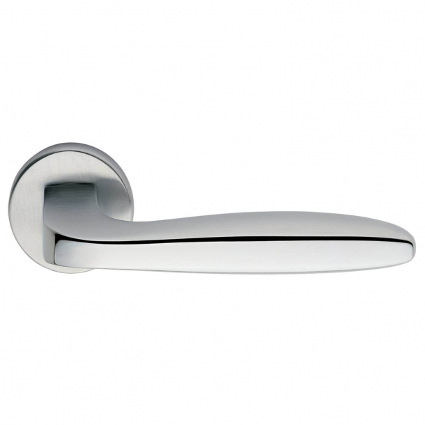 Door handle H1022 Ernani, Interior, Polished Chrome/Satin Chrome
