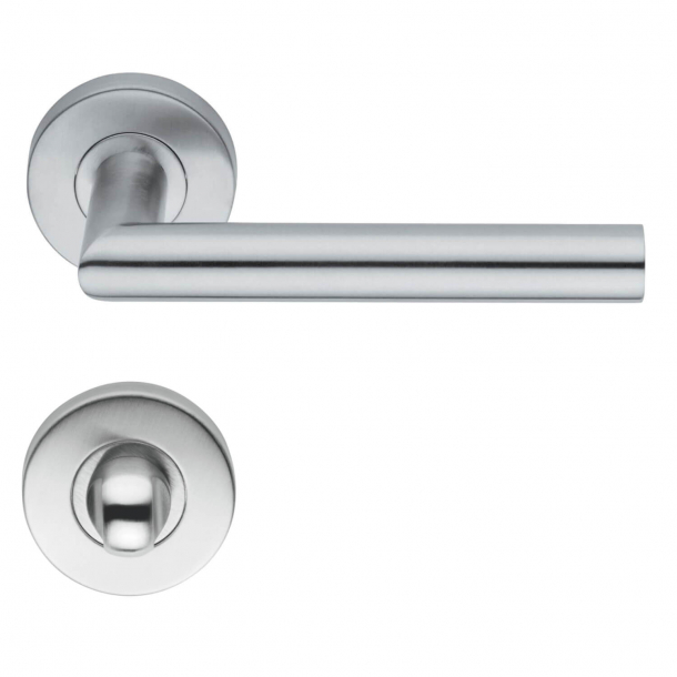Door handle - Escutcheon - Interior - H416 Garnet - Stainless Steel