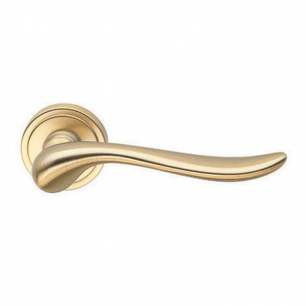 Door handle H165 Germana, Interior, Satin Brass