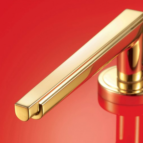 Klamka H1057 Retro, Wewn&#281;trzna, Polerowany Mosi&#261;dz