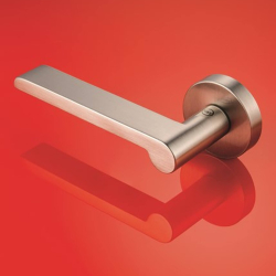 Door handle H1054 W.W., Interior, Satin Nickel