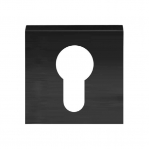 Cylinderring / Firkant - Sort - Til drgreb H377 - K3033