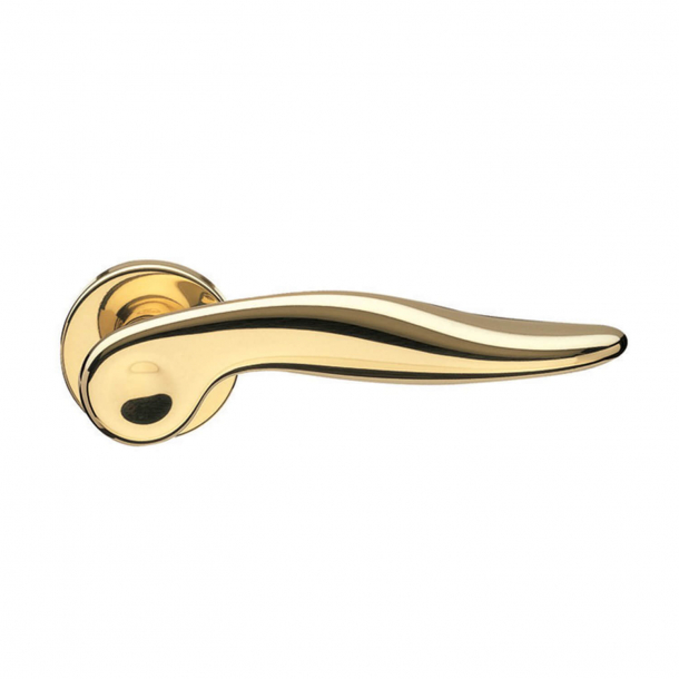 Design door handle H334, Brass