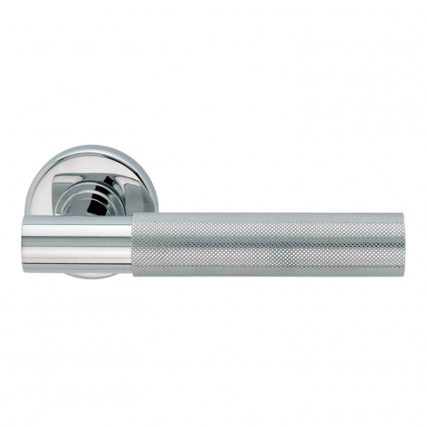 Fusital Design dörrhandtag H5015, Polerat stål