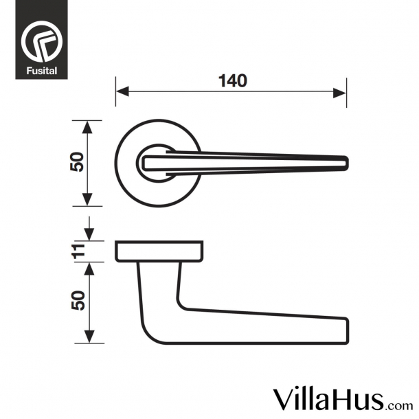 Klamka - Model H348 - Chrom