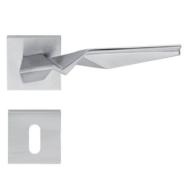 Design door handle H356, Satin Chrome